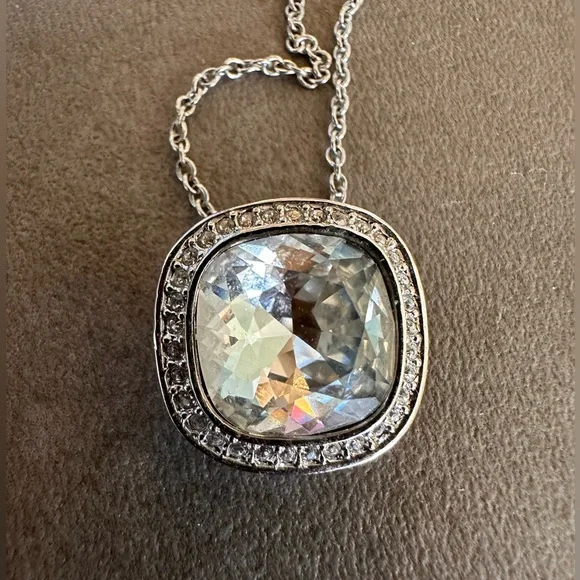 Swarovski crystal necklace. Vintage. Adjustable. - Picture 2 of 9